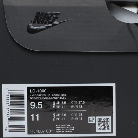 NIKE耐克2025男子LD-1000休闲HJ4687-001