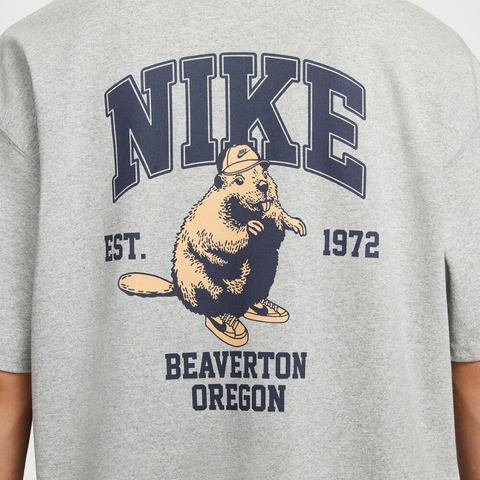 NIKE耐克2025男子AS M NSW PREM RETRO TEE GCEL针织无领短TIH0818-063