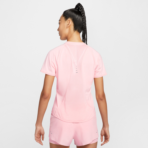 NIKE耐克2025女子AS W NK SWIFT DF SS TOP针织无领短THM9699-607