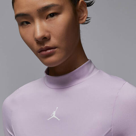 NIKE耐克2025女子AS W J SS SOLID KNIT TOP针织有领短THJ0084-530