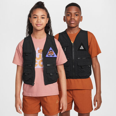 NIKE耐克2025大童K ACG UTILITY VEST梭织马夹HJ0676-011