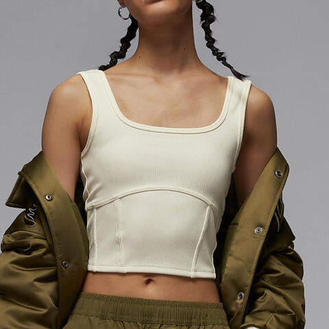 NIKE耐克2025女子AS W J CROP LIFESTYLE TANK休闲背心HJ0026-133