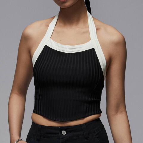 NIKE耐克2025女子AS W J POOLSIDE HALTER TOP吊带背心HJ0053-010