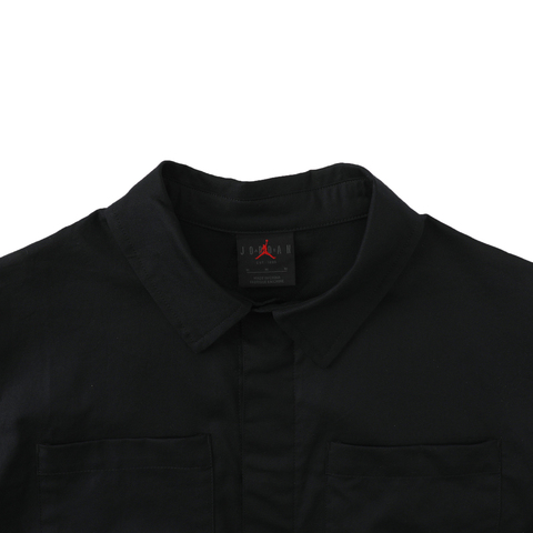 NIKE耐克2025女子AS W J SS POOLSIDE WVN TOP短袖衬衫HJ0056-010