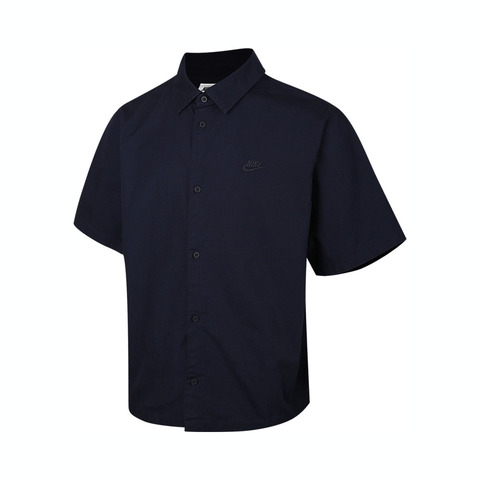 NIKE耐克2025男子AS M NK CLUB SS BTN SHIRT WSH短袖衬衫HJ2030-451