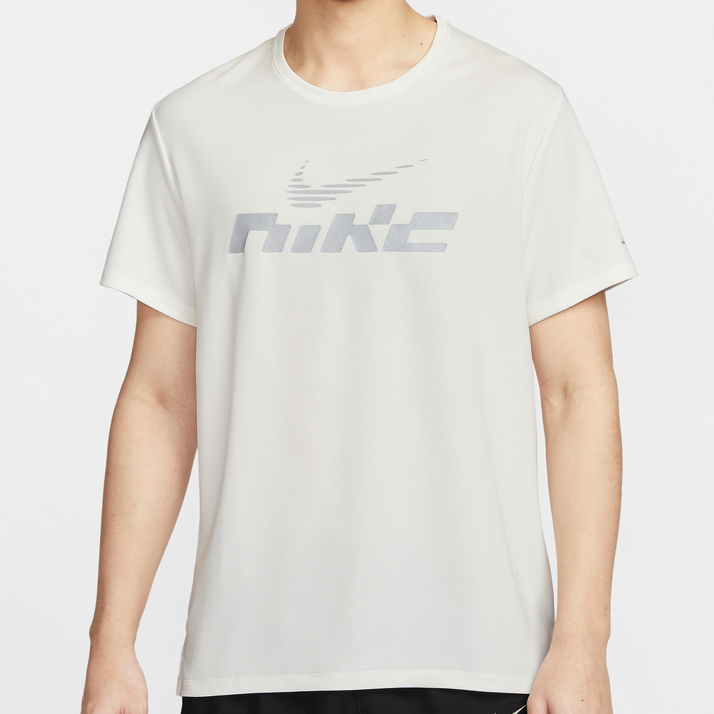 NIKE耐克2025男子AS M NK DF UV MILER FLASH SS针织无领短TIB4128-133
