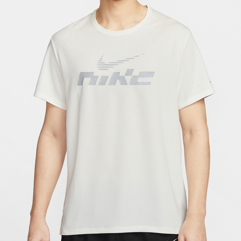 NIKE耐克2025男子AS M NK DF UV MILER FLASH SS针织无领短TIB4128-133