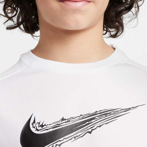 NIKE耐克2025大童B NK DF MULTI SS TOP HBR针织无领短THF8100-100