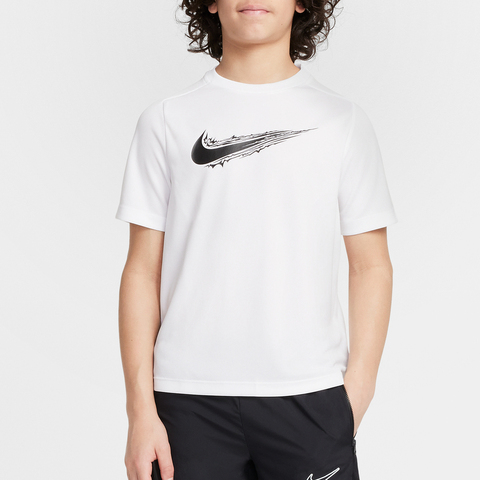 NIKE耐克2025大童B NK DF MULTI SS TOP HBR针织无领短THF8100-100