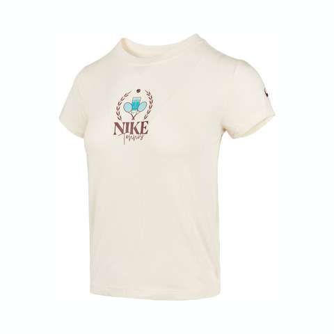 NIKE耐克2025女子AS W NK DF SLAM SS TEE FR OPEN针织无领短THJ3817-110