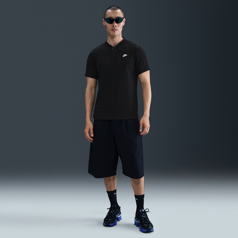 NIKE耐克2025男子AS M NK CLUB SS HENLEY针织有领短THQ5975-010