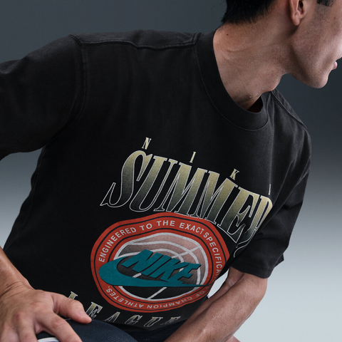 NIKE耐克2025男子AS M NK TEE M90 OC SU25针织无领短THJ3435-010