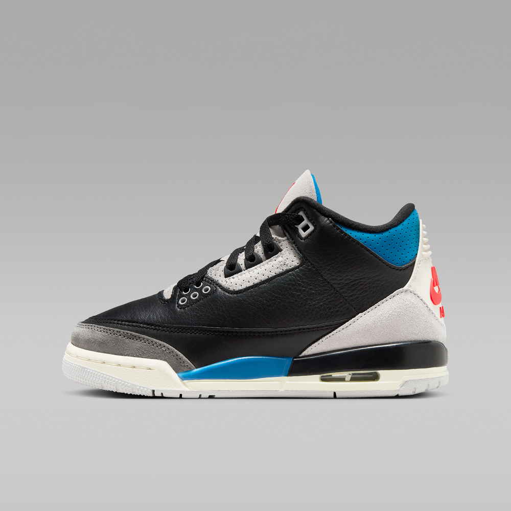 NIKE耐克2025男大童AIR JORDAN 3 RETRO OG BG乔丹IB8968-004