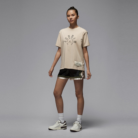 NIKE耐克2025女子AS W J SPT DIAMOND SHORT DD针织短裤HV1276-045