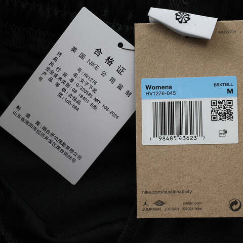 NIKE耐克2025女子AS W J SPT DIAMOND SHORT DD针织短裤HV1276-045