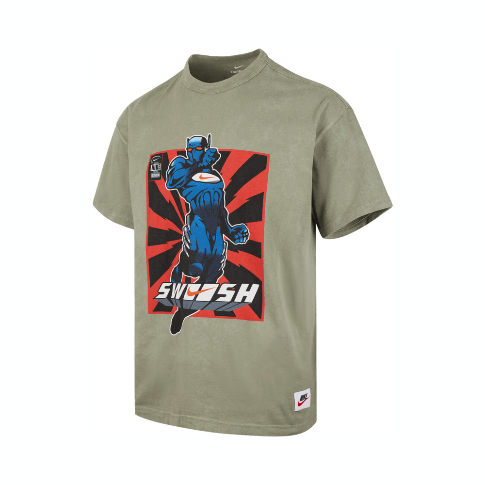 NIKE耐克2025男子AS M NK TEE M90 IYKYK FITNESS针织无领短THJ3673-320