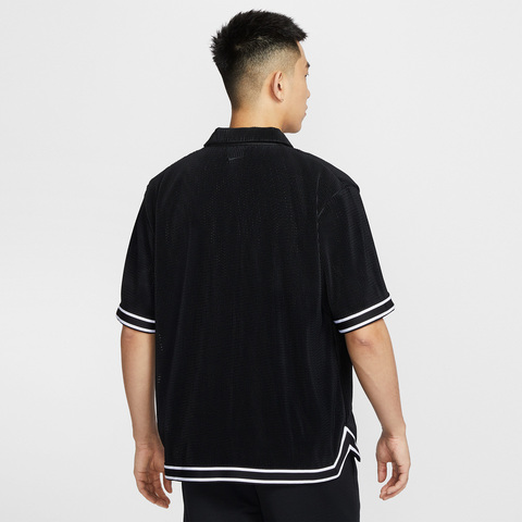 NIKE耐克2025男子AS KB M NK PLEATED SS TOP针织无领短TIB0021-010