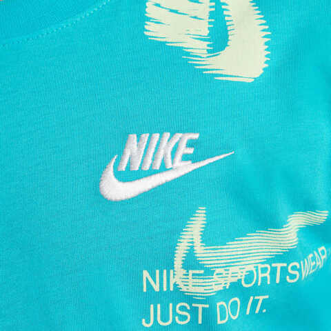 NIKE耐克2025大童K NSW TEE CLUB ENERGY AOP针织无领短THQ9292-345