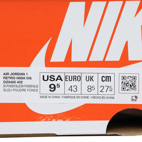 NIKE耐克2025男子Air Jordan 1 Retro HI OG乔丹DZ5485-402