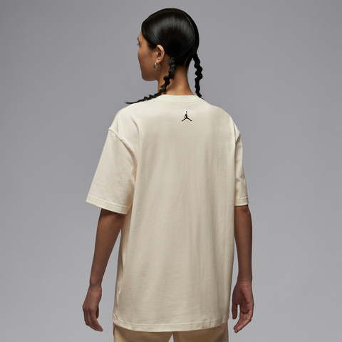 NIKE耐克2025女子AS W J SS OS GFX TEE BFLY针织无领短TIB7032-133