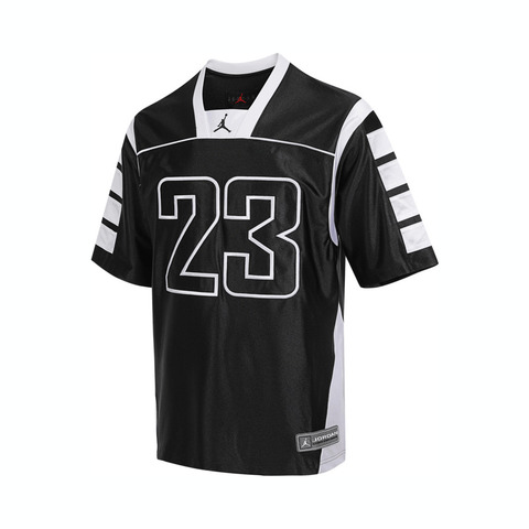 NIKE耐克2025男子M J CAT-SCRATCH JERSEY针织无领短THQ2745-010