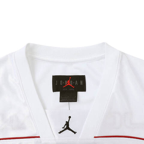 NIKE耐克2025男子M J CAT-SCRATCH JERSEY针织无领短THQ2745-100