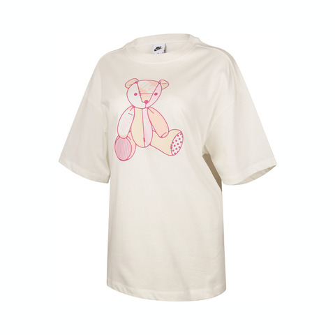 NIKE耐克2025女子AS W NSW SS OS TEE BEAR GCEL针织无领短TIM3380-133
