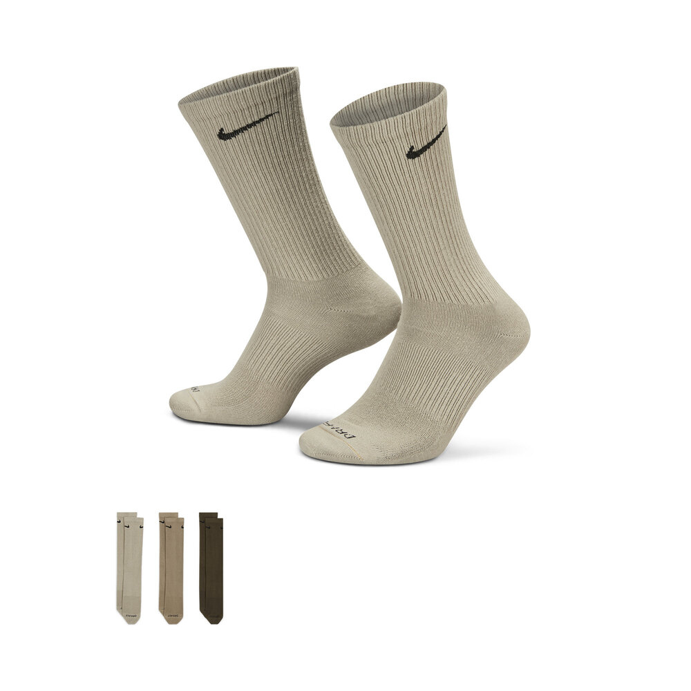 NIKE耐克2025男子U NK ED PLUS LTWT CREW 3PR 132中袜优惠装SX6891-915