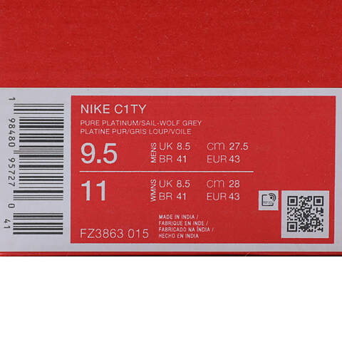 NIKE耐克2025男子NIKE C1TY休闲FZ3863-015