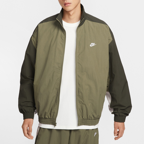 NIKE耐克2025男子AS M NK CLUB WVN TRK JKT OS梭织无帽外套HQ6110-222