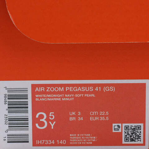 NIKE耐克2025大童AIR ZOOM PEGASUS 41 (GS)儿童IH7334-140