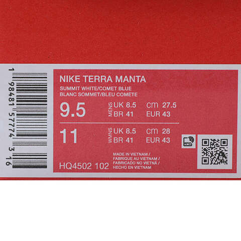 NIKE耐克2025男子NIKE TERRA MANTA休闲HQ4502-102