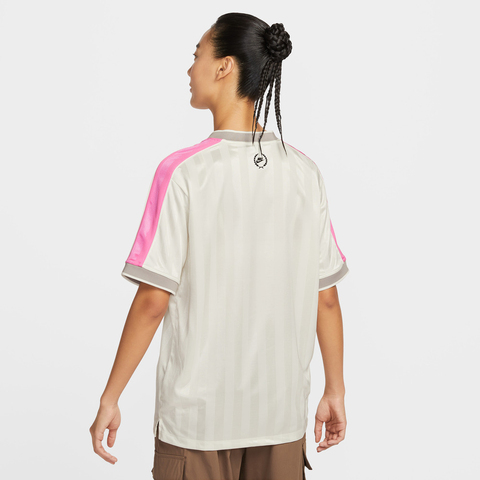 NIKE耐克2025女子AS W NSW V NECK JERSEY针织无领短TIH8505-133