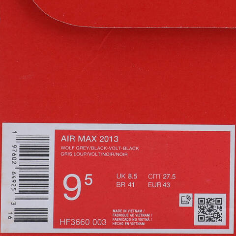 NIKE耐克2025男子AIR MAX 2013休闲HF3660-003
