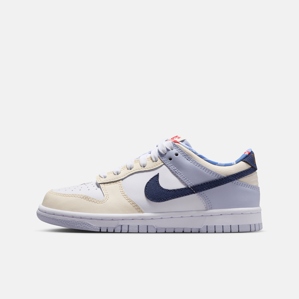 NIKE耐克2025男大童NIKE DUNK LOW (GS)儿童IH7343-141