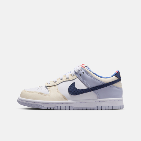 NIKE耐克2025男大童NIKE DUNK LOW (GS)儿童IH7343-141