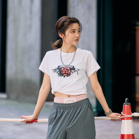 NIKE耐克2025女子AS W J FLT SS SHGF GFX TEE TT针织无领短THV0219-100