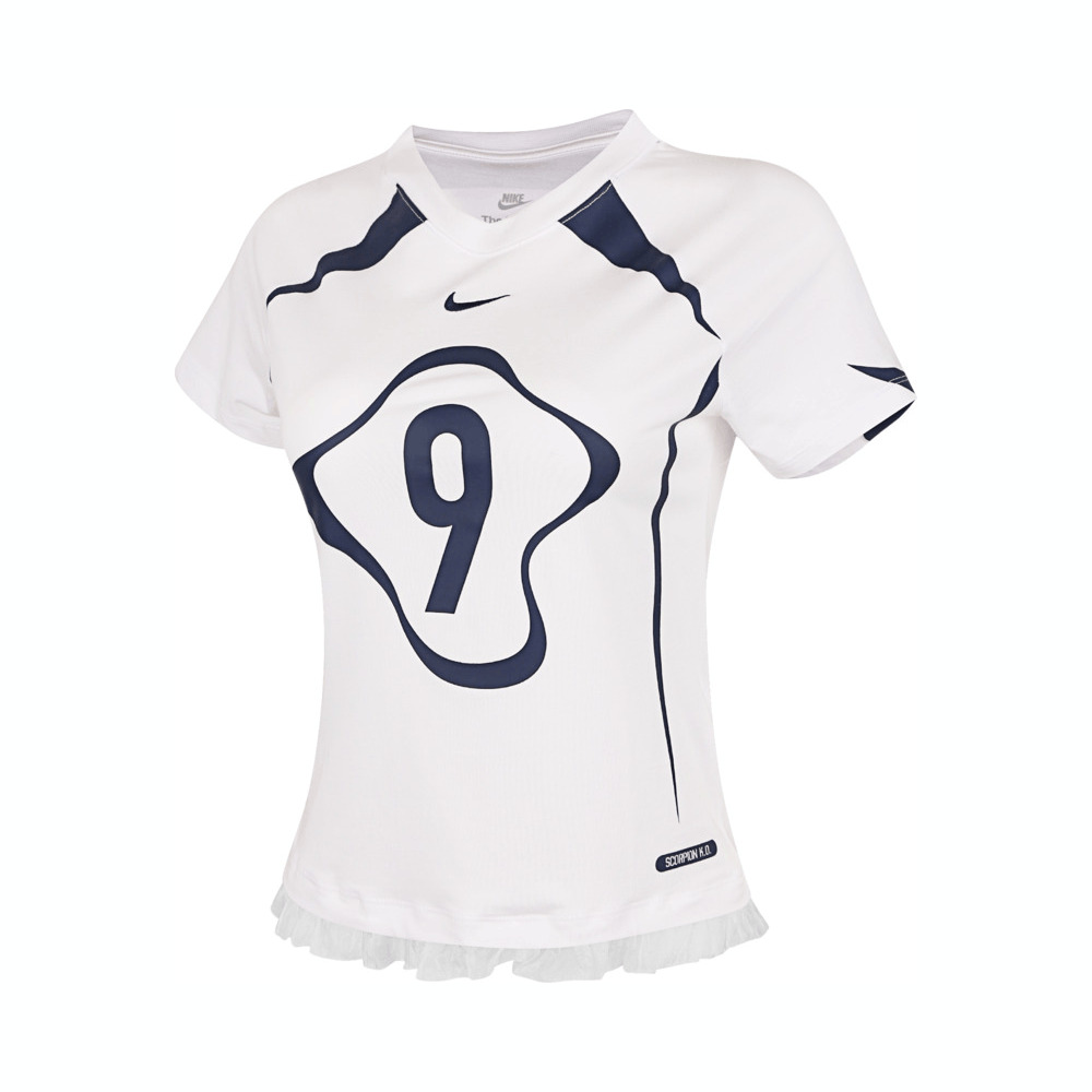 NIKE耐克2025女子AS W NSW NK CHLL KNT TEE GCEL针织无领短TII1950-100