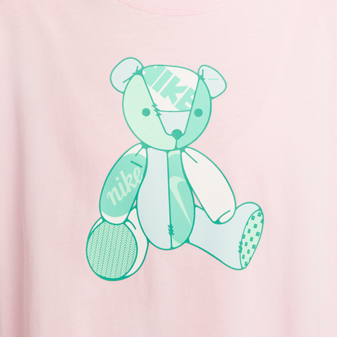 NIKE耐克2025女子AS W NSW SS OS TEE BEAR GCEL针织无领短TIM3380-663