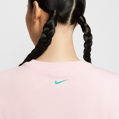 NIKE耐克2025女子AS W NSW SS OS TEE BEAR GCEL针织无领短TIM3380-663