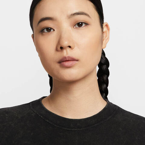 NIKE耐克2025女子AS W NSW SS TEE NK LOGO GCEL针织无领短TII0453-010