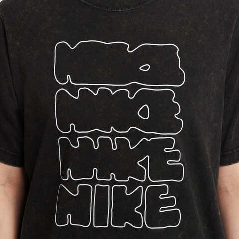 NIKE耐克2025女子AS W NSW SS TEE NK LOGO GCEL针织无领短TII0453-010