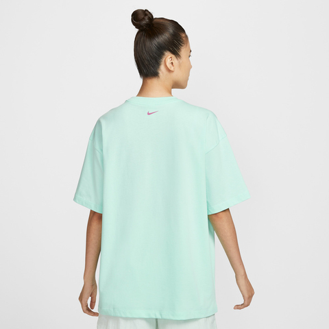 NIKE耐克2025女子AS W NSW SS OS TEE BEAR GCEL针织无领短TIM3380-353