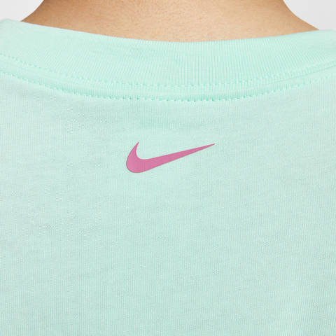 NIKE耐克2025女子AS W NSW SS OS TEE BEAR GCEL针织无领短TIM3380-353