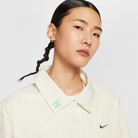 NIKE耐克2025女子AS W NSW WVN CCH JKT GCEL梭织无帽外套IH9274-047