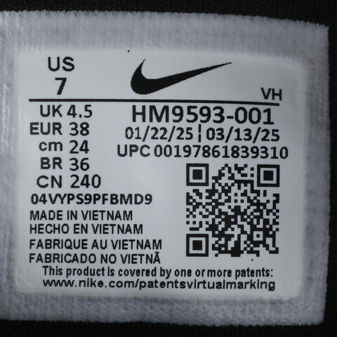 NIKE耐克2025女子W NIKE RUN DEFY跑步HM9593-001