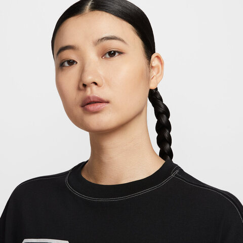 NIKE耐克2025女子AS W NSW STREET SS OS TEE针织无领短THV4973-010