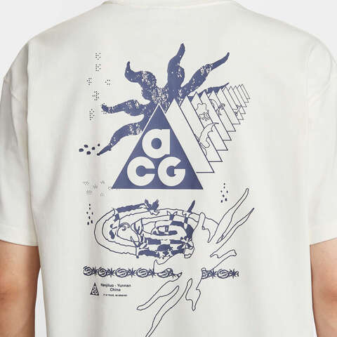 NIKE耐克2025男子AS M ACG DF TEE GCEL针织无领短TIH8660-133