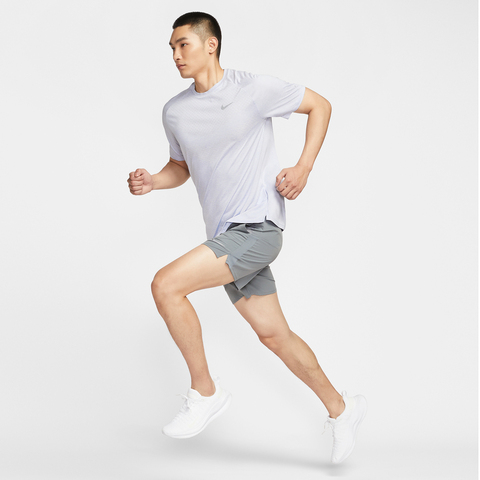 NIKE耐克2025男子AS M NK DFADV STRIDE SS TOP针织无领短THV5204-057