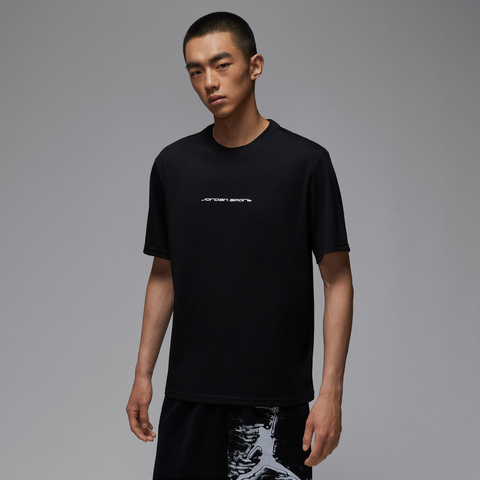 NIKE耐克2025男子AS M J JD SPRT BRND DF SS CREW针织无领短TIB6762-010